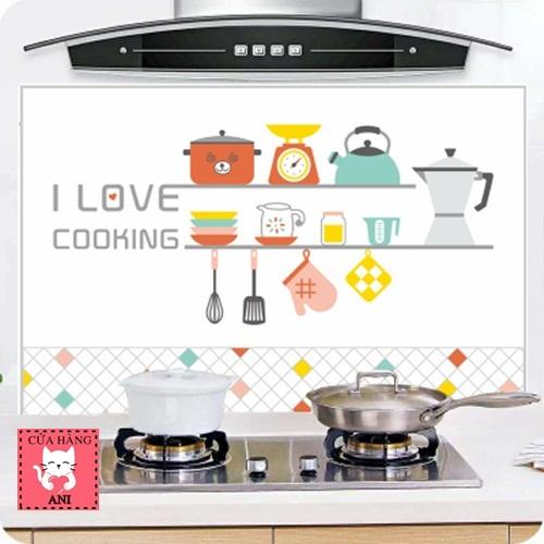 [HCM]GIẤY DÁN TƯỜNG CHỐNG NƯỚC VÀ DẦU MỠ TRANG TRÍ NHÀ BẾP 90CM X 60CM GD19LZD02-Cửa Hàng Ani