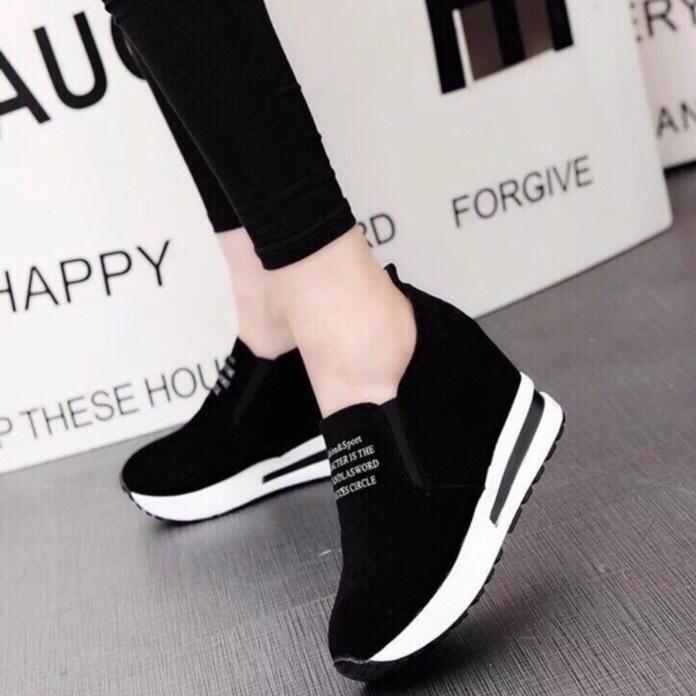 Giày mọi nữ đế độn