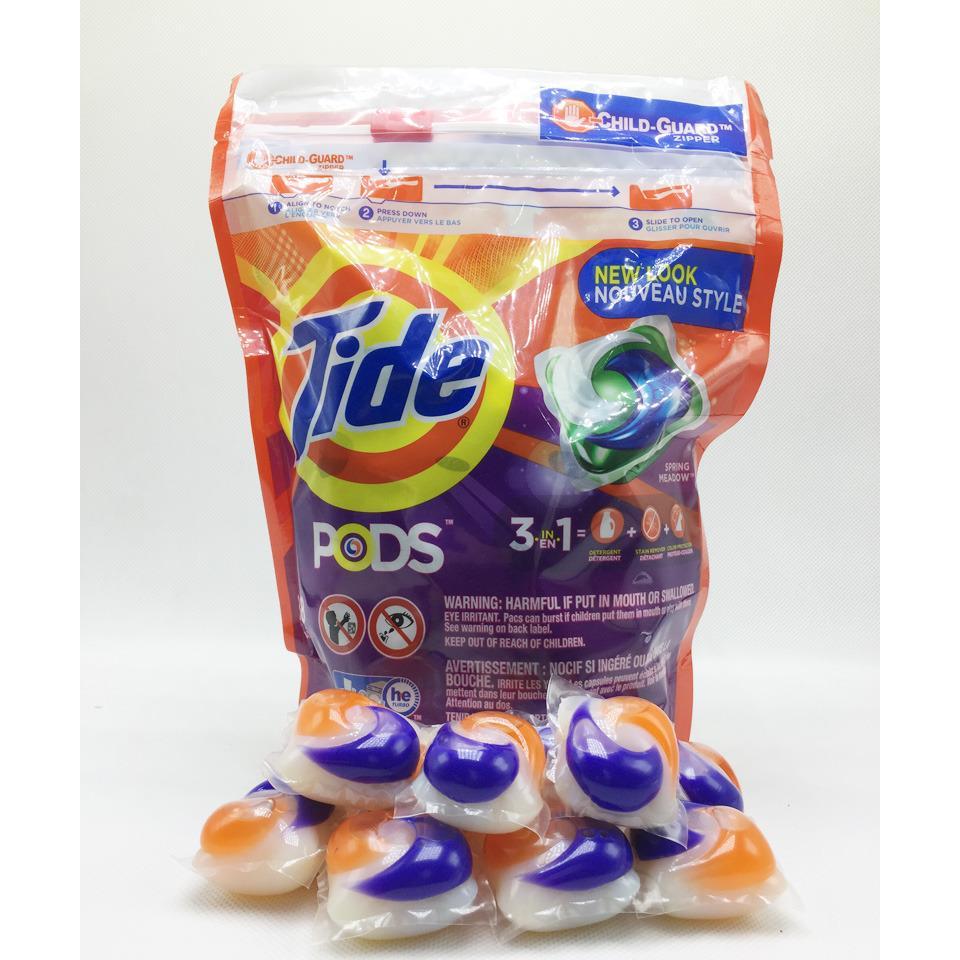 Viên giặt tide pods 42 viên