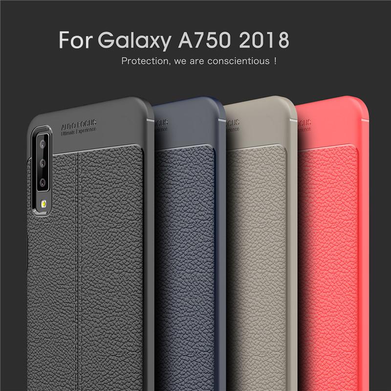 Ốp Lưng Silicon Auto Focus Cho Samsung Galaxy A7 2018