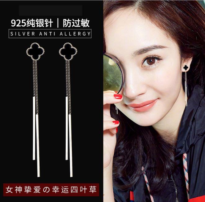 Khuyên tai nữ hàn quốc - bông tai nữ dáng dài