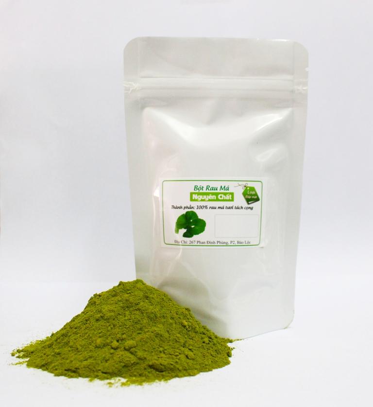 Bột Rau Má Đắp Mặt Nguyên Chất 100g
