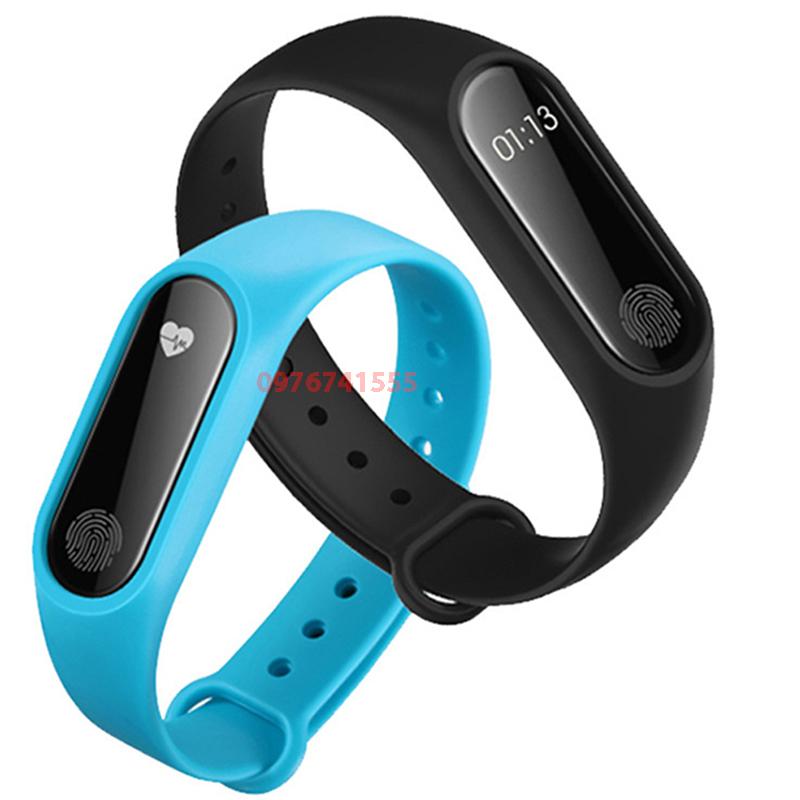 Đồng hồ thông minh, Vòng đeo tay thông minh cao cấp Smart M2 Kết nối Bluetooth