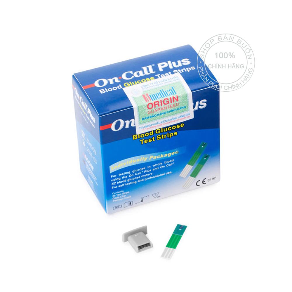 Que thử đường huyết Acon On call Plus 25 que