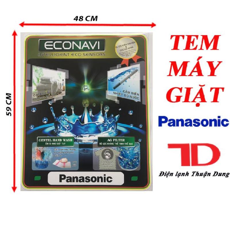 Bảng giá TEM DÁN MÁY GIẶT PANASONIC + TẶNG KÈM BĂNG KEO 2 MẶT Điện máy Pico
