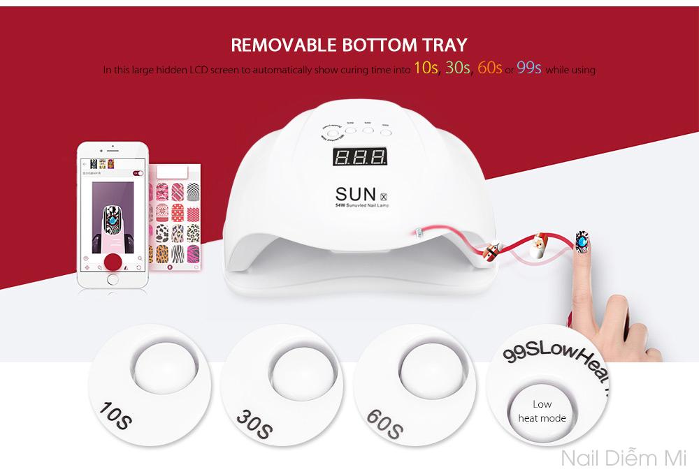 Đèn hơ gel sun x 54w