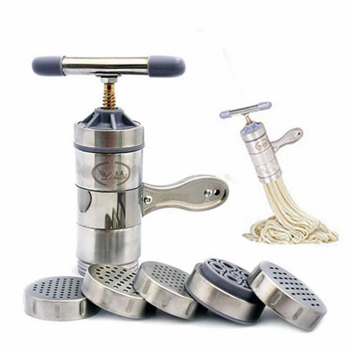 Dụng cụ làm mì bún Dụng Cụ Làm Bún Mì Tươi Bằng Inox 5 Đầu An Toàn Vệ Sinh Tiện Dụng, dụng cụ làm mì, dụng cụ làm bún, dụng cụ nhà bếp