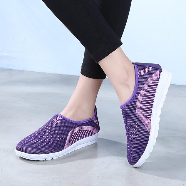 Giày lười nữ phong cách êm chân thoáng khí Jaydep V124