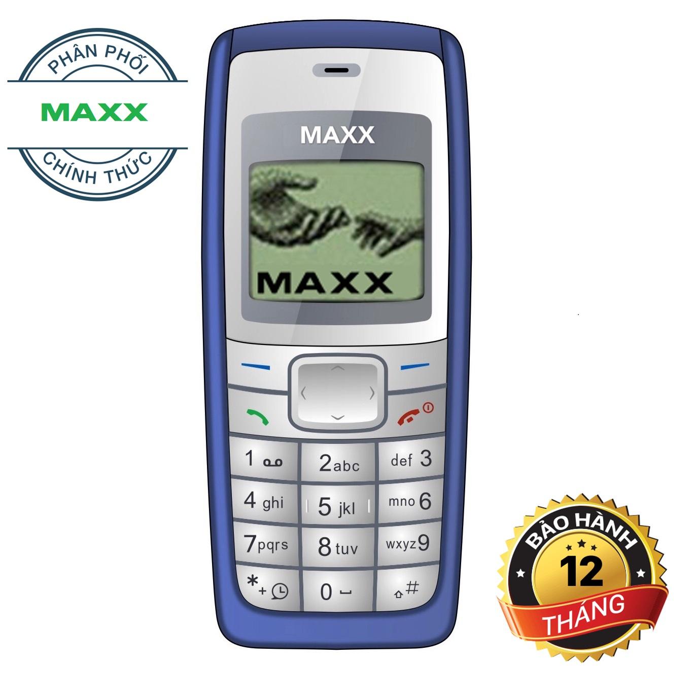 Điện thoại di động maxx n1110 - bảo hành 12 tháng - nhiều màu