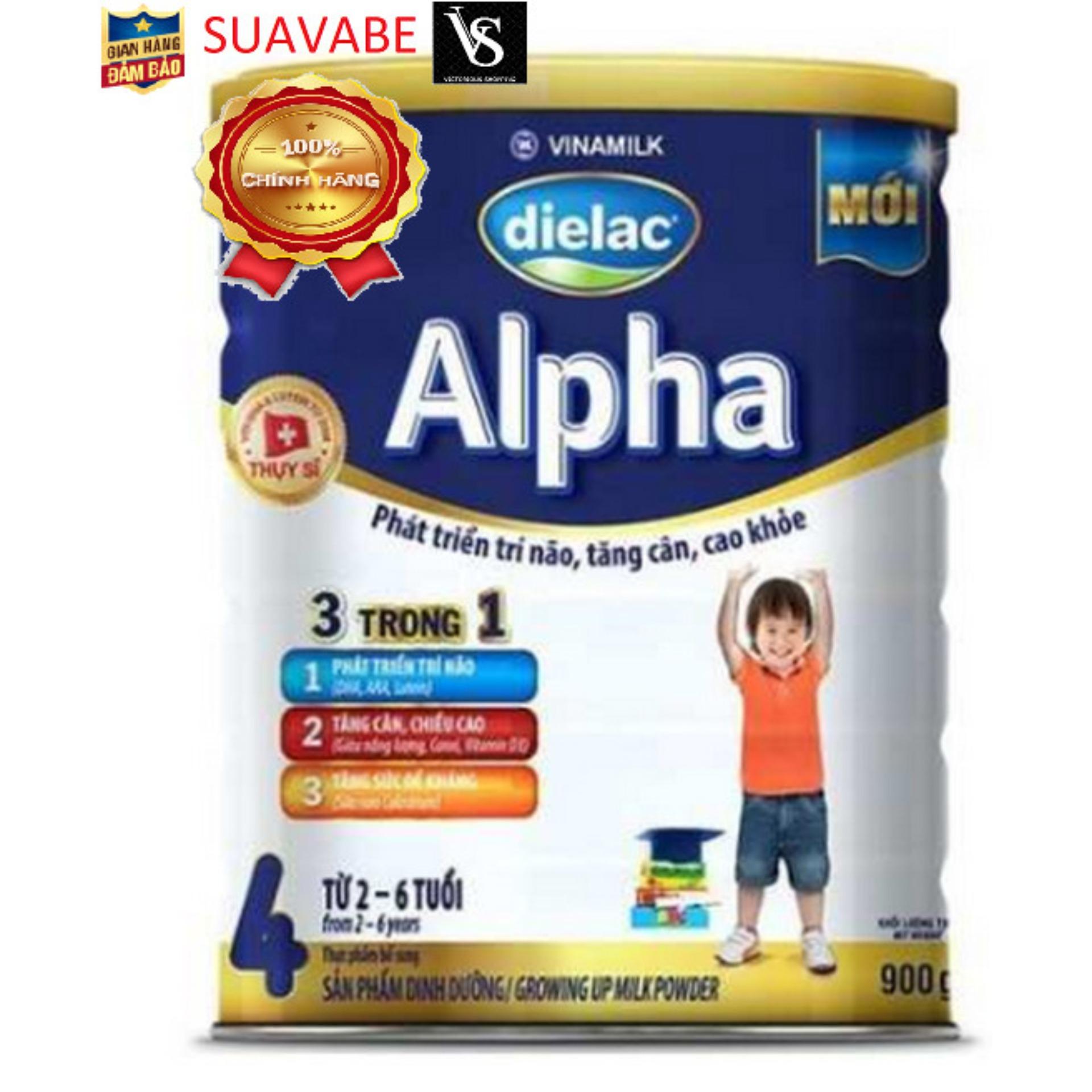 Sữa bột Dielac Alpha Step 4 900g