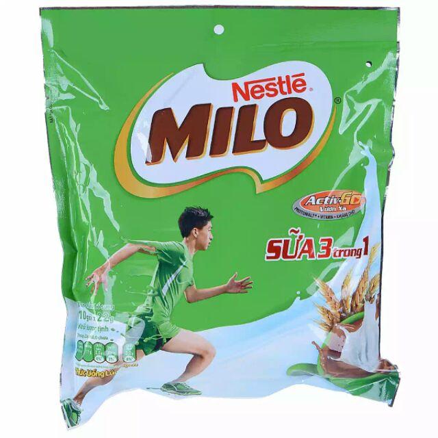 Bột sữa Nestle MILO pha uống trực tiếp_gói