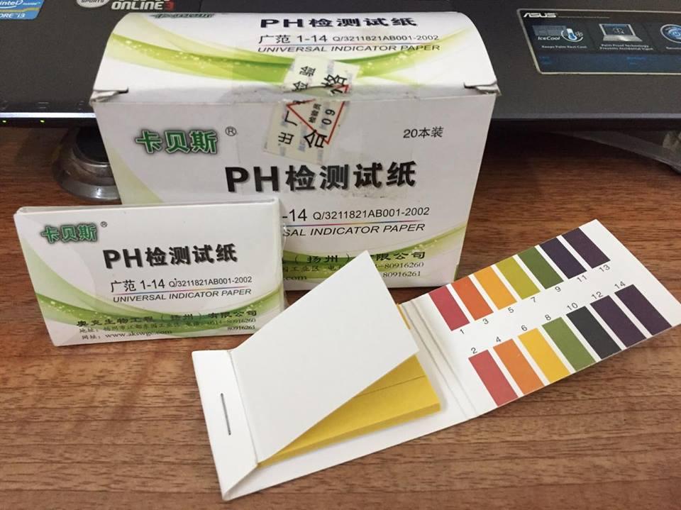 Giấy quỳ tím đo đo PH -01