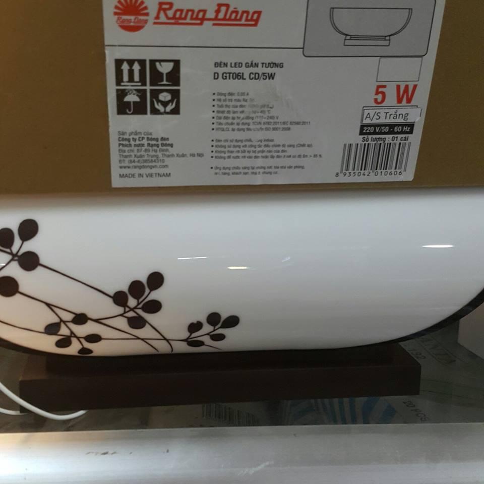 Đèn led gắn tường 5w rạng đông d gt06l cd/5w