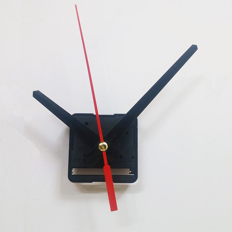 Bộ kim đen 11cm và Máy đồng hồ treo tường Taiwan loại tốt - Kim trôi