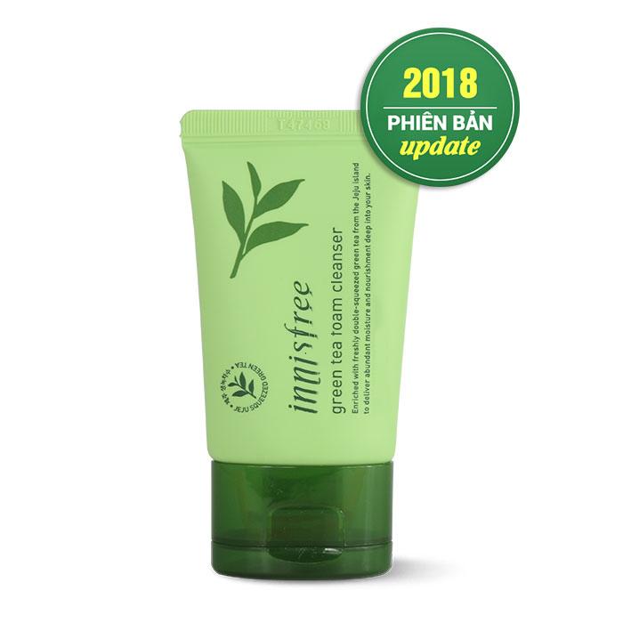 Sữa rửa mặt trà xanh dành cho da mụn Green Tea Cleansing Foam 30ml