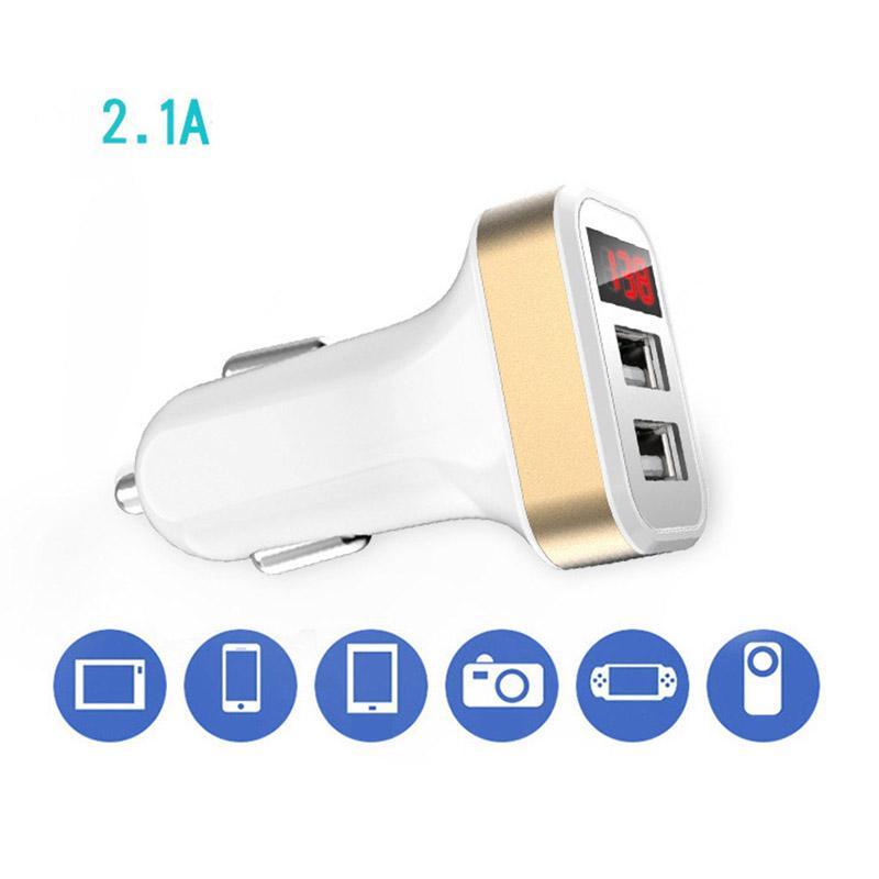 Cốc sạc 2 cổng usb trên ô tô