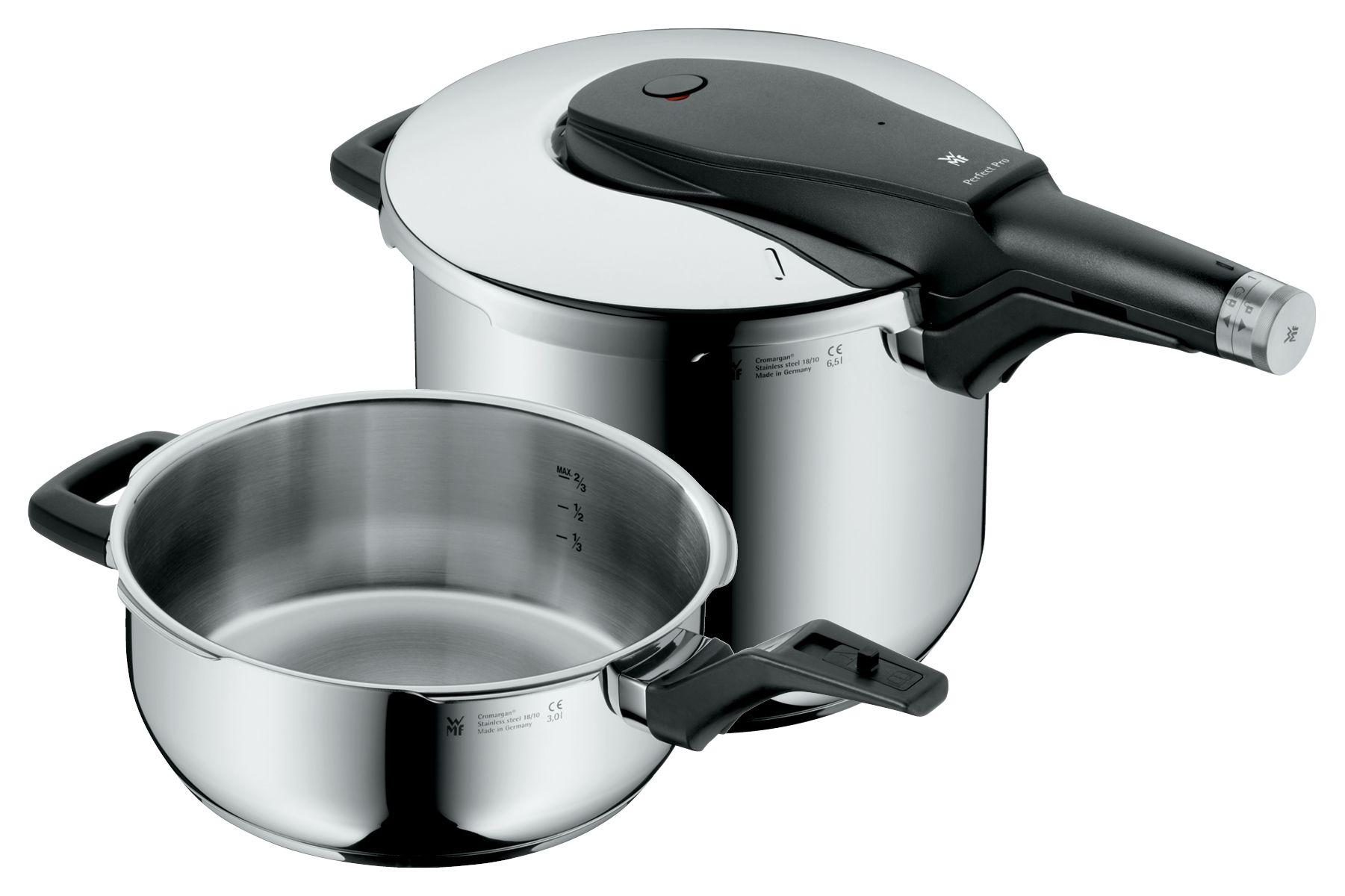 Bộ nồi áp suất wmf perfect pro 6.5l & 3l