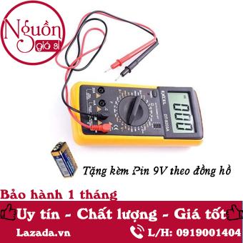 Đồng hồ đo vạn năng Excel DT9205A kèm pin chuyên sửa điện tử BaoNhi