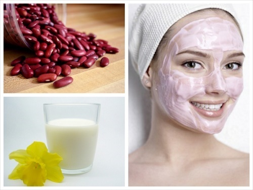 Kết quả hình ảnh cho làm trắng da bằng đậu đỏ