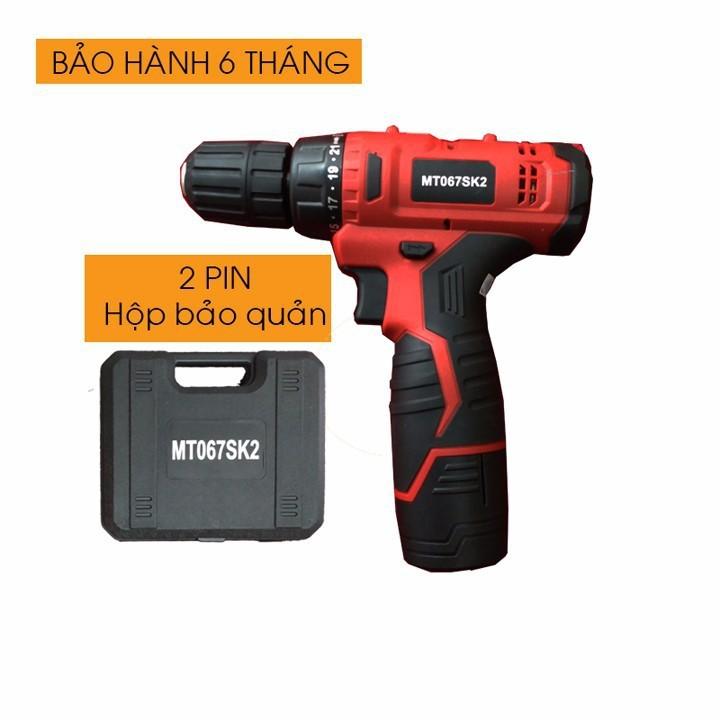 Máy khoan pin maktec mt067sk2