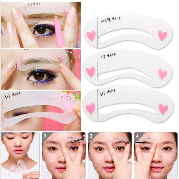 [KM SIÊU KHỦNG] Khuôn kẻ lông mày Mini Brow Class Drawng Guide