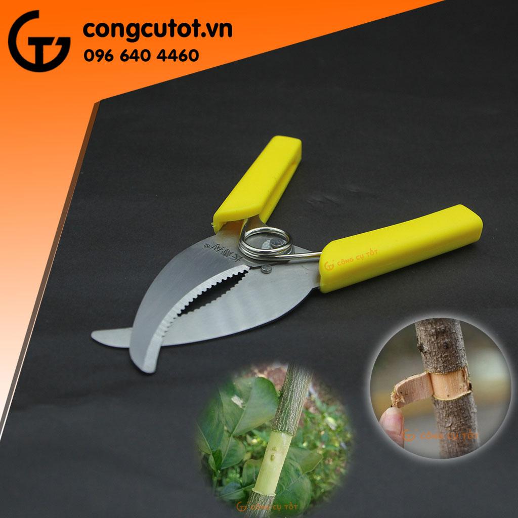 Kéo khoanh vỏ chiết cây răng cưa lưỡi đơn GT575