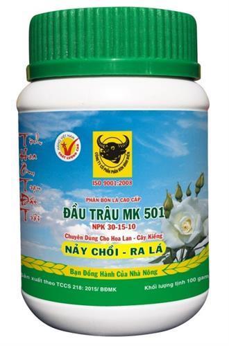 Phân bón lá Đầu Trâu 501 kích thích nảy chồi ra lá 100g