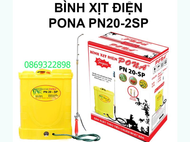 Bình xịt điện Pona PN20-2SP
