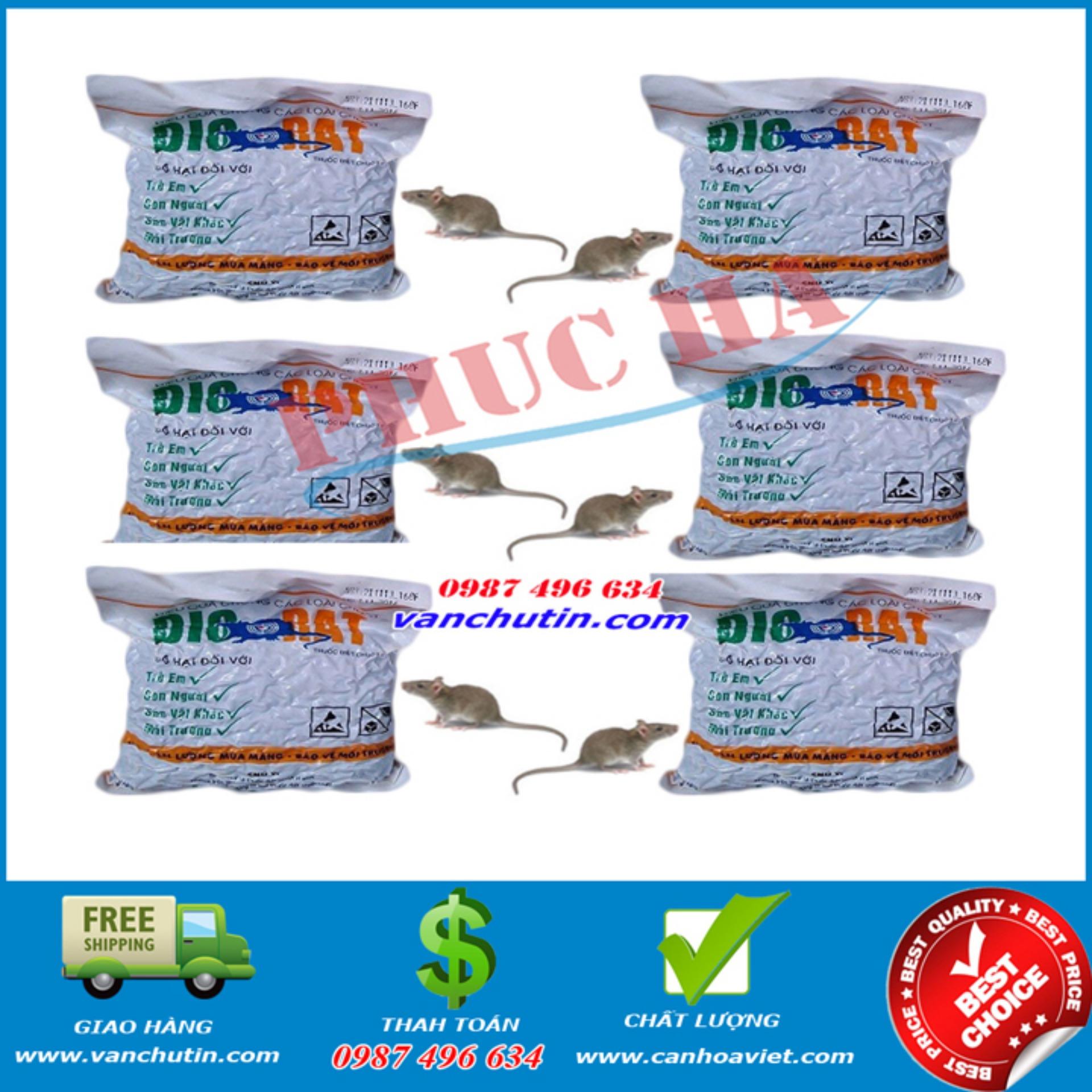 Thuốc diệt chuột tận gốc Biorat 5 Gói, Thuốc diệt chuột Biorat - Cuba