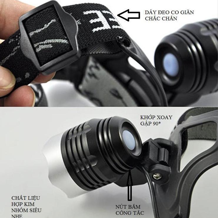Đèn đội đầu siêu sáng HRB 200S chất lượng cao