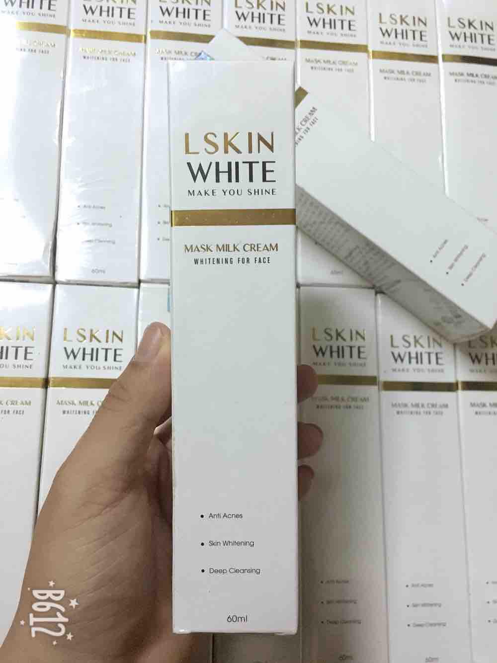 Ủ Trắng Nuôi Da LSKIN-WHITE