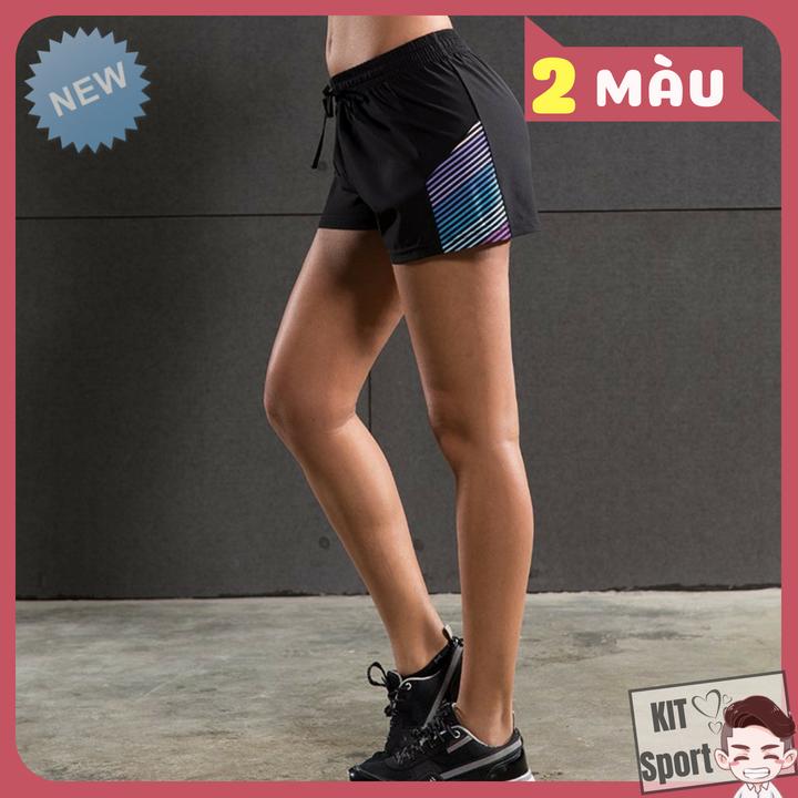 >> SO SÁNH GIÁ ĐỒ TẬP GYM NỮ QUẦN NGẮN | Shopee Lazada Sendo Tiki 60 Quần short đùi thể thao nữ Gecko Vansy - Cửa hàng phân phối KIT Sport - Hàng nội địa Trung(Women Short, đồ tập quần áo gym,mẫu ngắn, thể dục,thể hình, Yoga, Aerobic,Zumba Fitness)