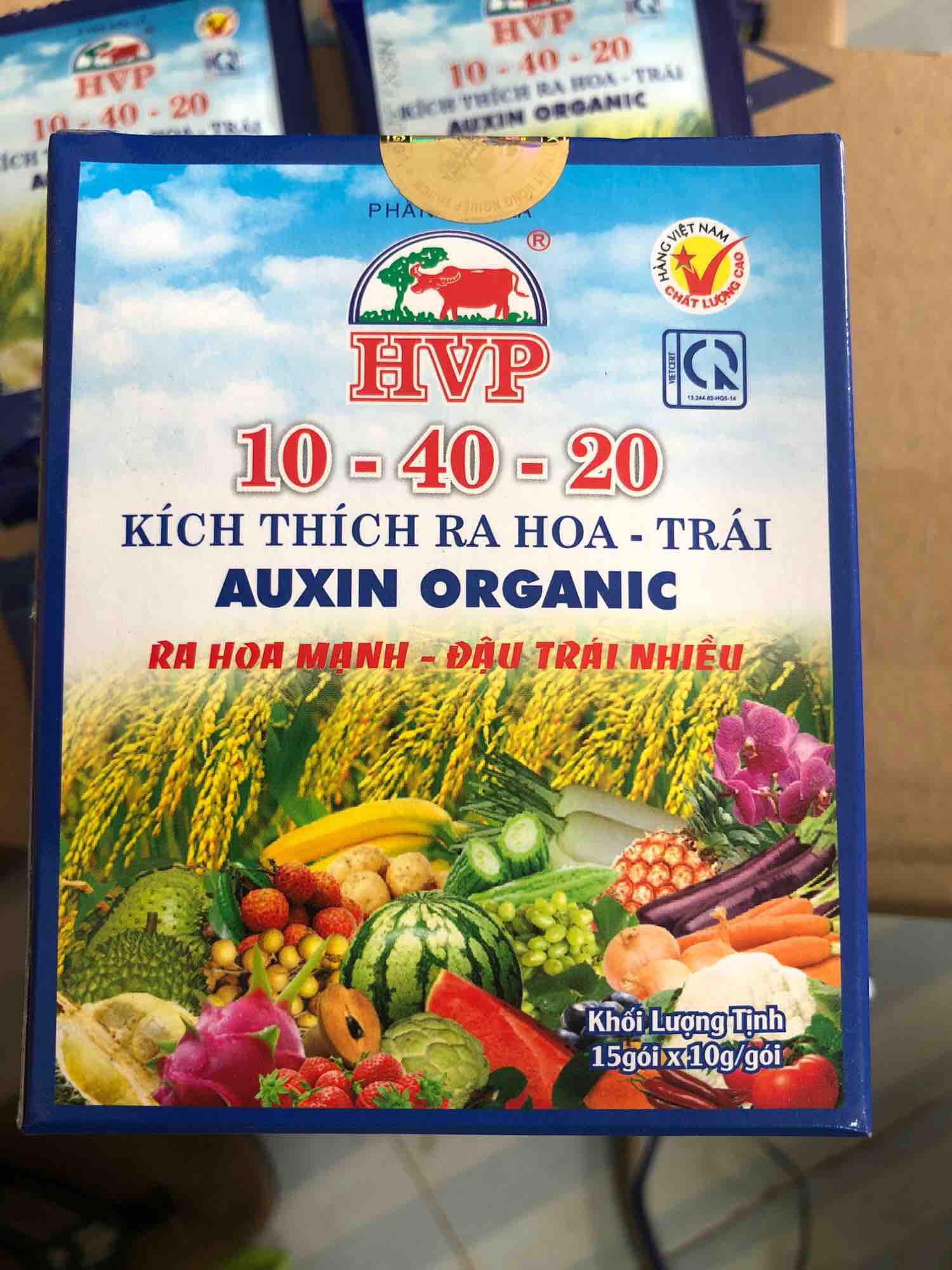 phân bón lá HVP 10-40-20 ( Hộp 15 gói)