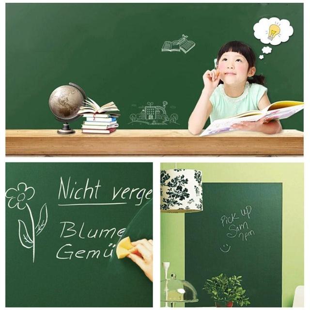 Decal bảng viết màu xanh