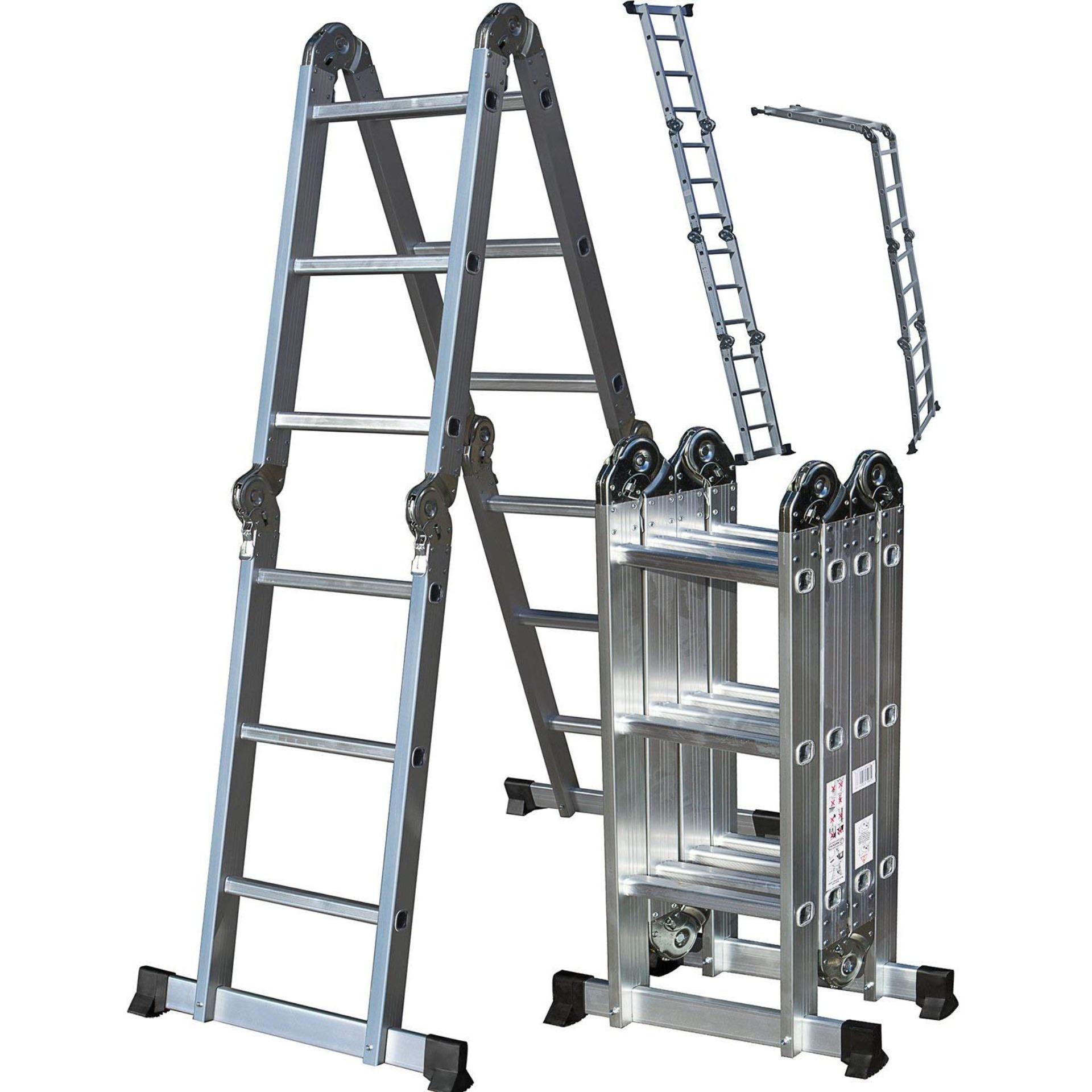 Thang nhôm gấp 4 đoạn 3,5m AMECA M203