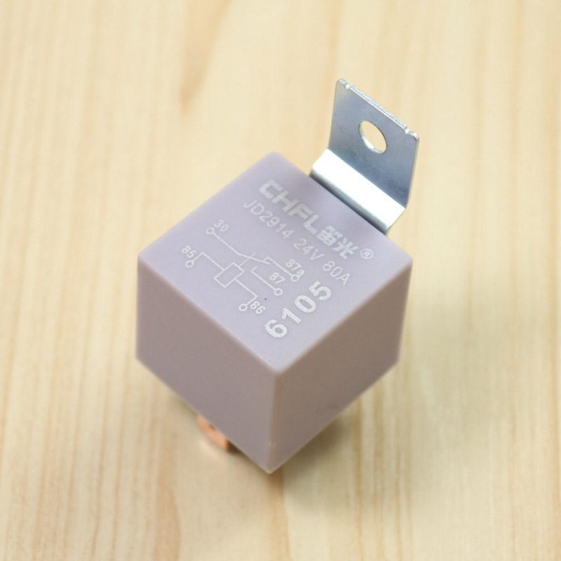 Relay 5 chân dùng trên Oto/Xe máy 24V 80A chống thấm nước