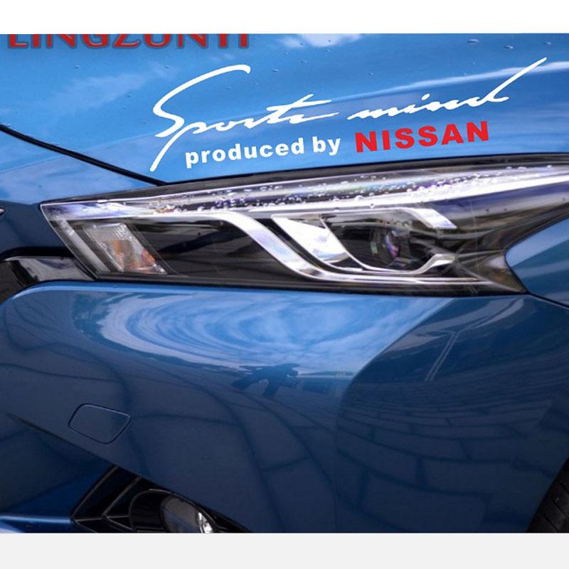 Tem dán chữ Sport trang trí cho ô tô Nissan