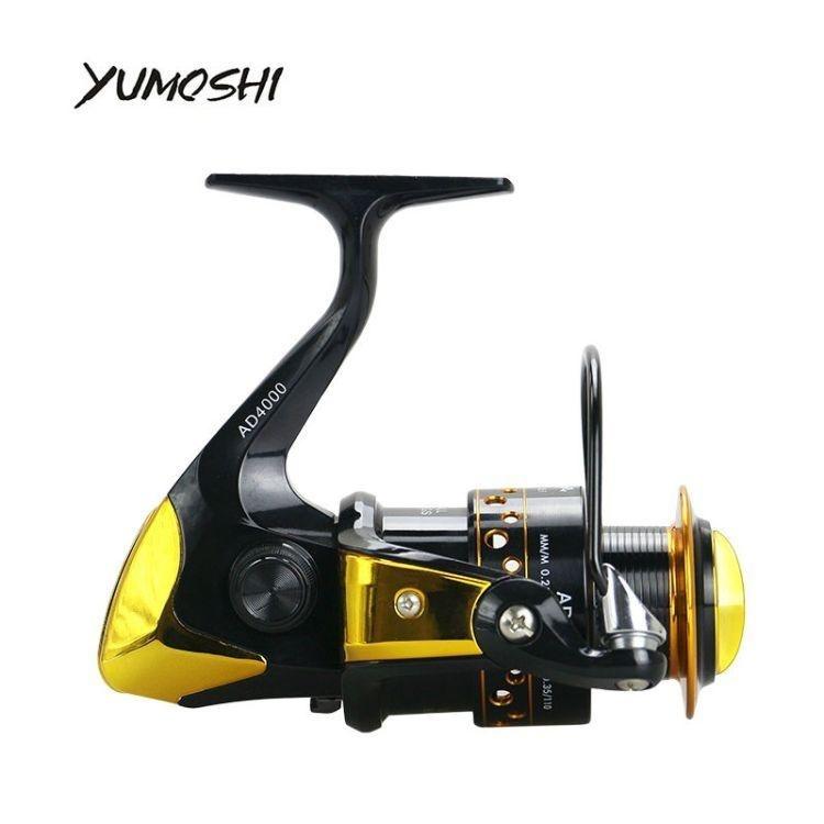 Máy câu cá cỡ lớn yumoshi ad 4000 12 bạc đạn