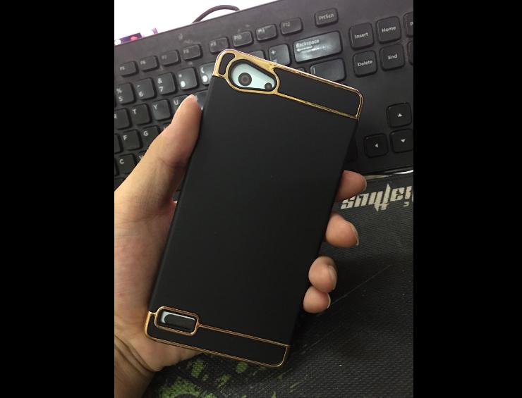 Ốp lưng thời trang viền đồng mầu cho Oppo A33/neo7