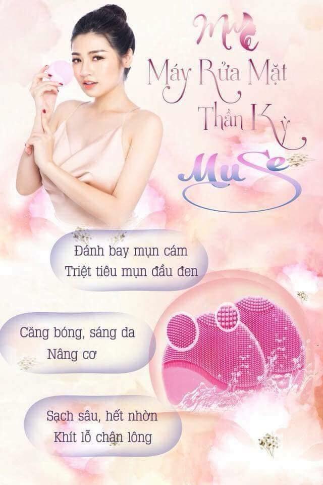 Máy rửa mặt muse chính hãng sạch sâu mát xa nâng cơ