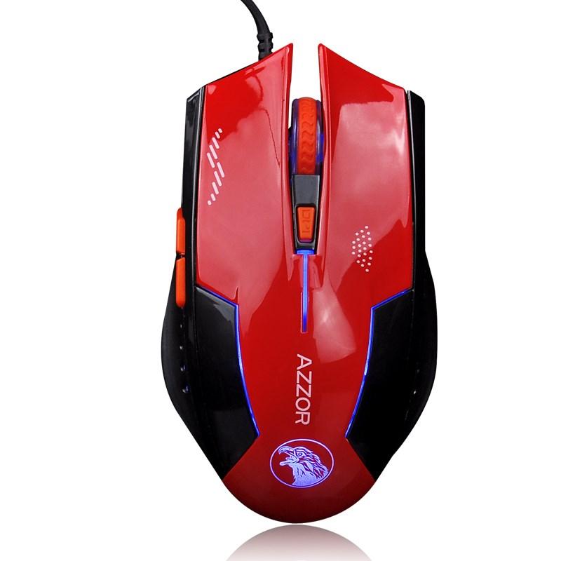 Chuột không dây AZZOR EAGLE tự sạc pin, phiên bản mới Click thật êm pin siêu bền