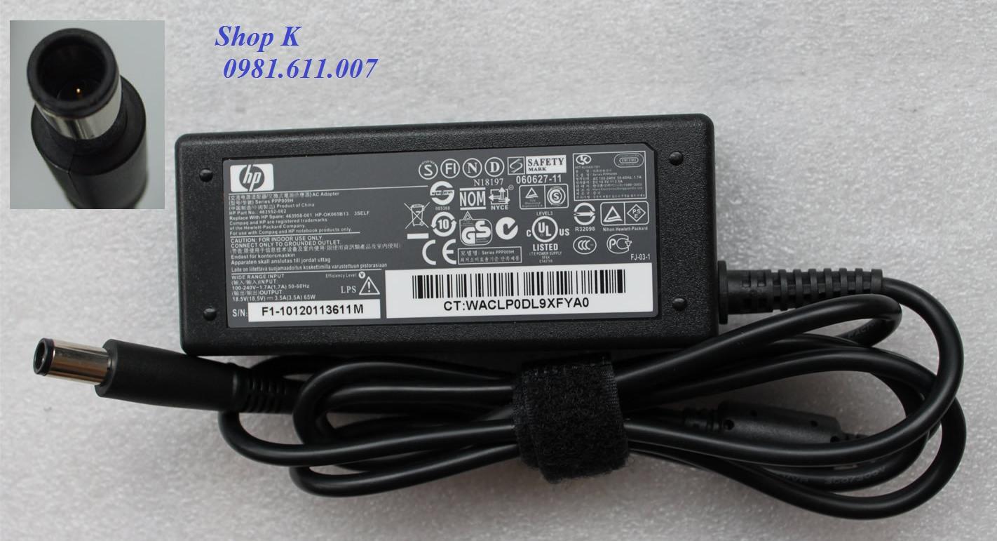 Sạc Laptop H.P CQ42 G42 (Màu Đen)