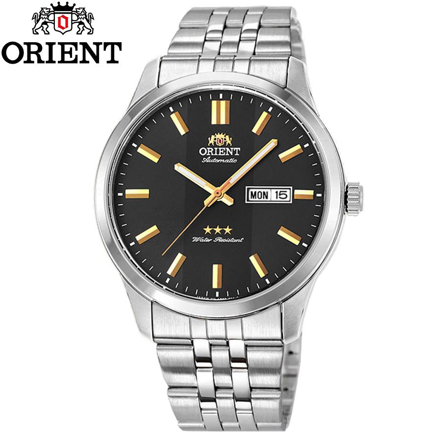 Đồng hồ nam dây kim loại orient sab0b009bb