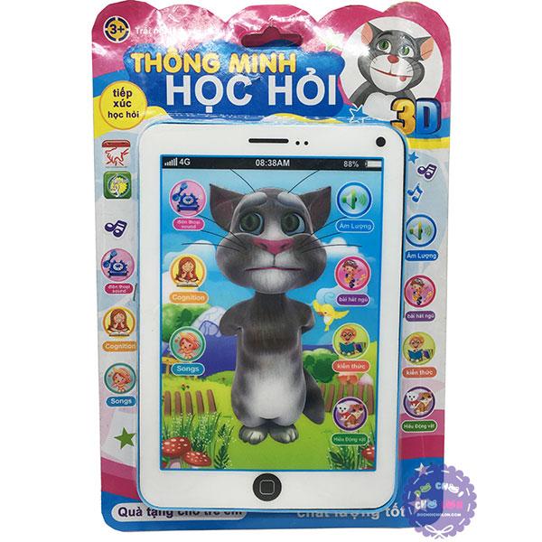 [HCM]Vỉ đồ chơi Điện thoai mèo Tom Cat 3D thông minh dùng pin có nhạc(nhiều màu)