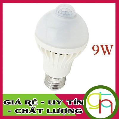 Bóng đèn 9W cảm ứng hồng ngoại tiết kiệm điện
