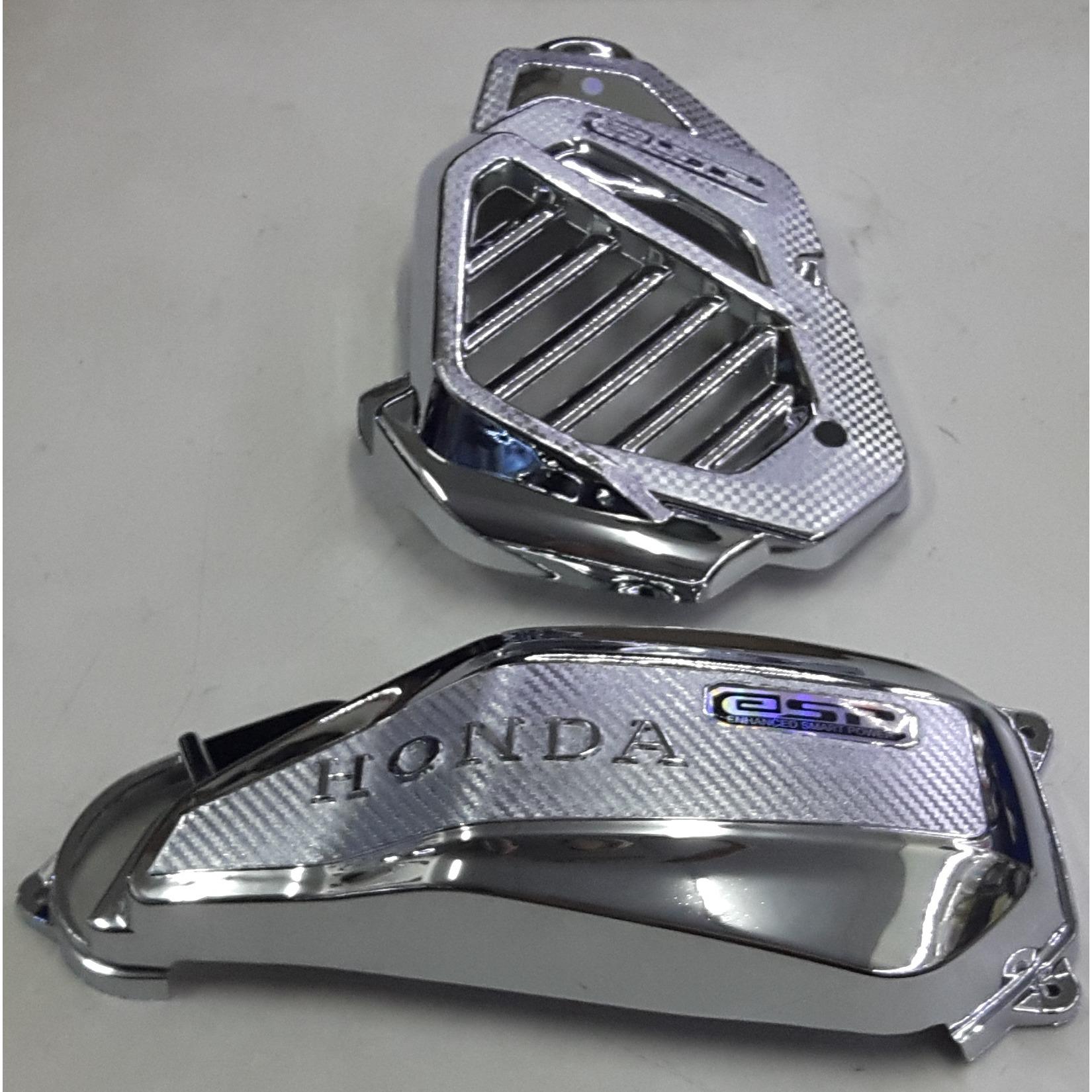 Combo ốp pô air, lọc gió +  ốp quạt gió xe Airblade 125 (2013 - 2018)