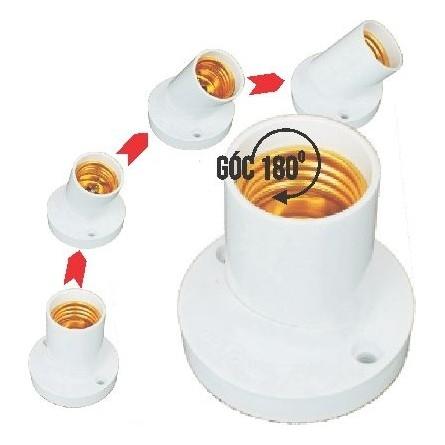 Đui đèn tiêu chuẩn gắn tường E27