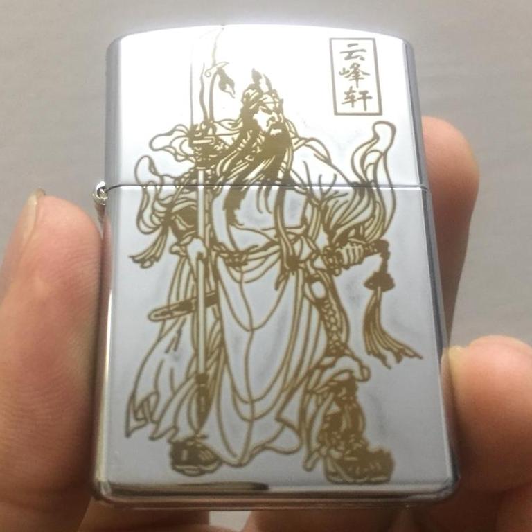 [HCM]Bật Lửa Zippo USA Hình Quang Công
