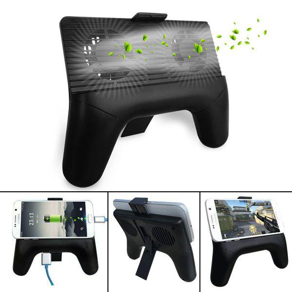 Tay cầm game, đế tản nhiệt, kiêm sạc cho điện thoại GamePad