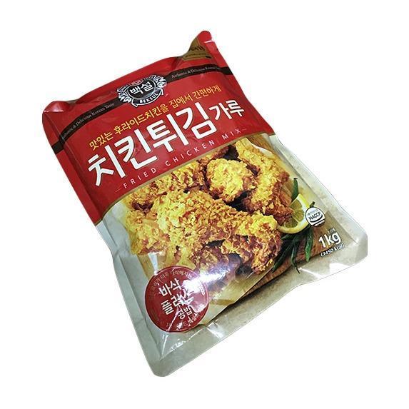 Bột Gà Rán Hàn Quốc Beksul Gói 1kg 치킨튀김가루 1kg